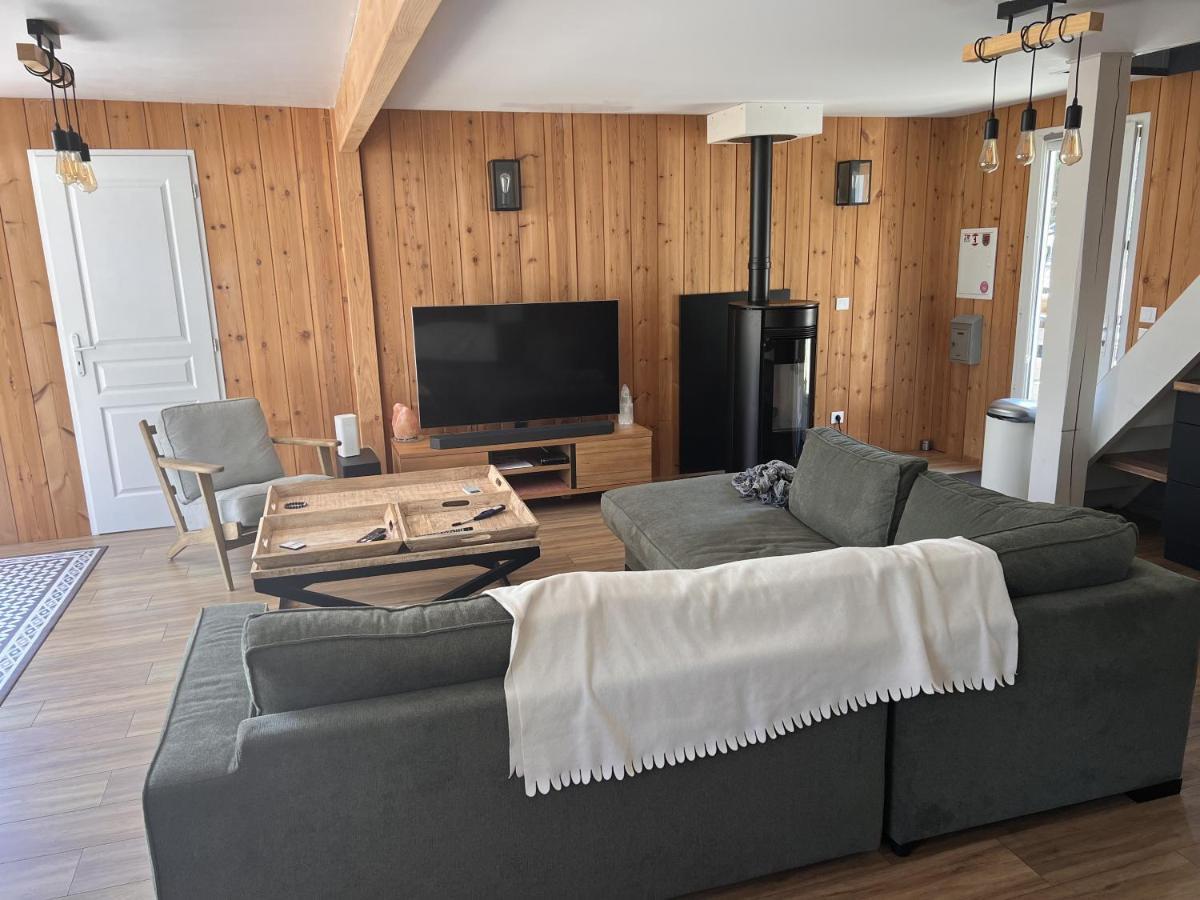 Chalet Du Bonheur - La Jenny Naturist Area Le Porge Eksteriør bilde