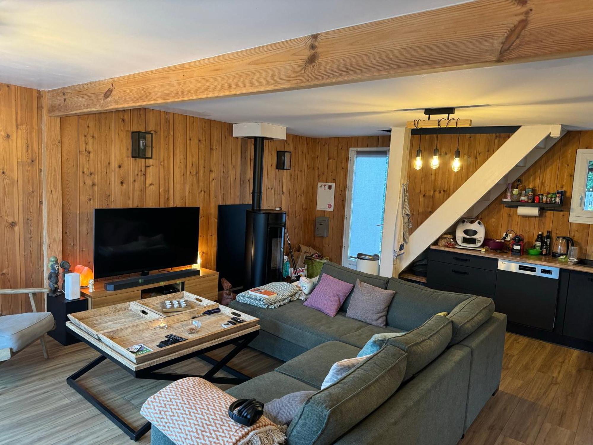 Chalet Du Bonheur - La Jenny Naturist Area Le Porge Eksteriør bilde